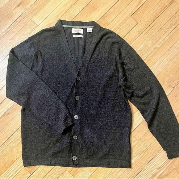 Banana Republic men’s Weatherproof Vintage cardigan gray size large - Picture 7 of 8